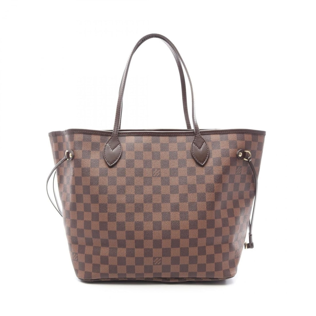 Louis Vuitton Neverfull MM Damier Ebene Tote Bag Handbag Coated Canvas Leather Women's Brown N51105: --- Catalog ---Category: SizeSize (HxWxD): 29cm x 32cm x 15cm / 11.41'' x 12.59'' x 5.9''Category: DesignType: Handbag, Tote bagColor: BrownGender: WomenMaterial: Coated canvas , Leather Category: Gen