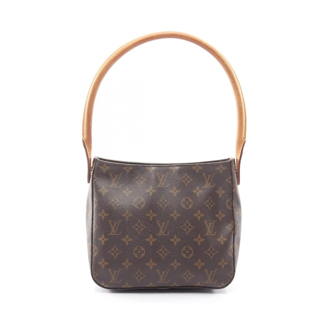 Louis Vuitton Looping MM Monogram Shoulder Bag/Handbag, Coated Canvas and Leather, Pattern, Women's,: --- Catalog ---Category: SizeSize (HxWxD): 21cm x 24cm x 10cm / 8.26'' x 9.44'' x 3.93''Category: DesignType: Handbag, Shoulder bagColor: BrownGender: WomenMaterial: Monogram , PVC , Coated canvas ,