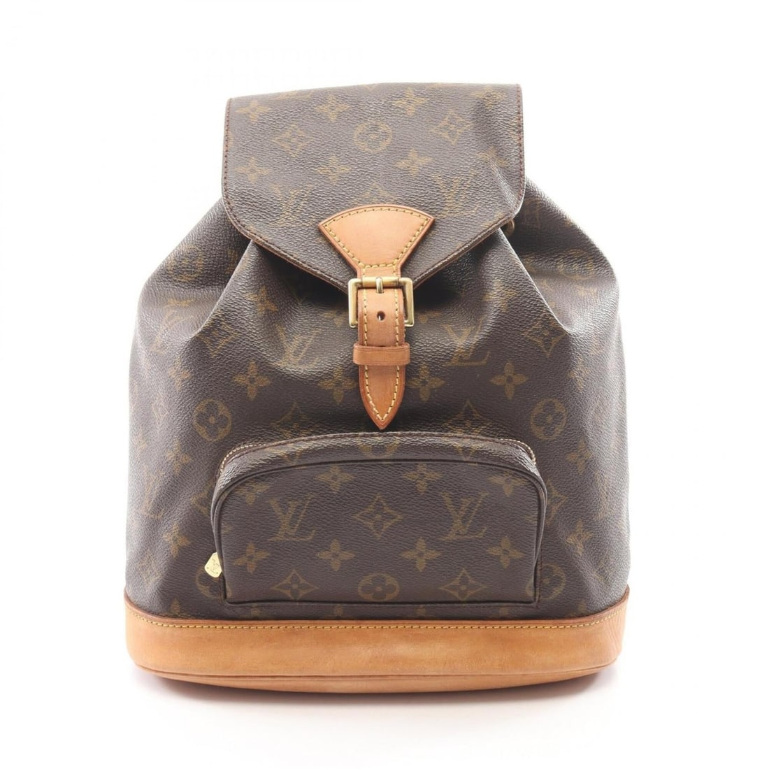 Louis Vuitton Montsouris MM Monogram Backpack/Handbag, Coated Canvas and Leather, Pattern, Women's, (1 of 12)
