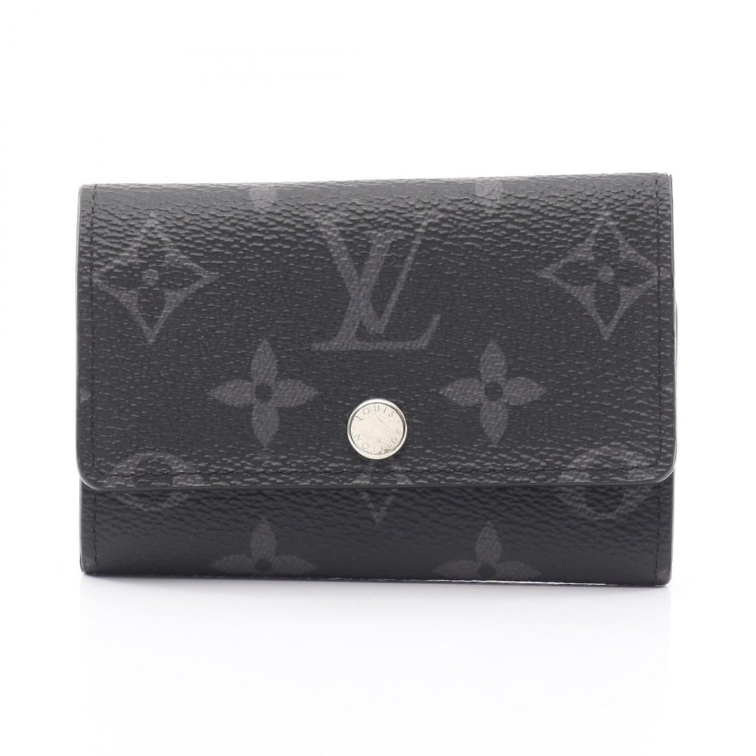 Louis Vuitton Multicles 6 Monogram Eclipse Key Case Accessory for Men, Black, M82603: --- Catalog ---Category: DesignType: KeycaseColor: BlackGender: MenMaterial: PVC Category: GeneralBrand: Louis VuittonCategory: Physical PropertiesSize (HxWxD): 7cm x 10.5cm x 1.5cm / 2.75'' x 4.13'' 