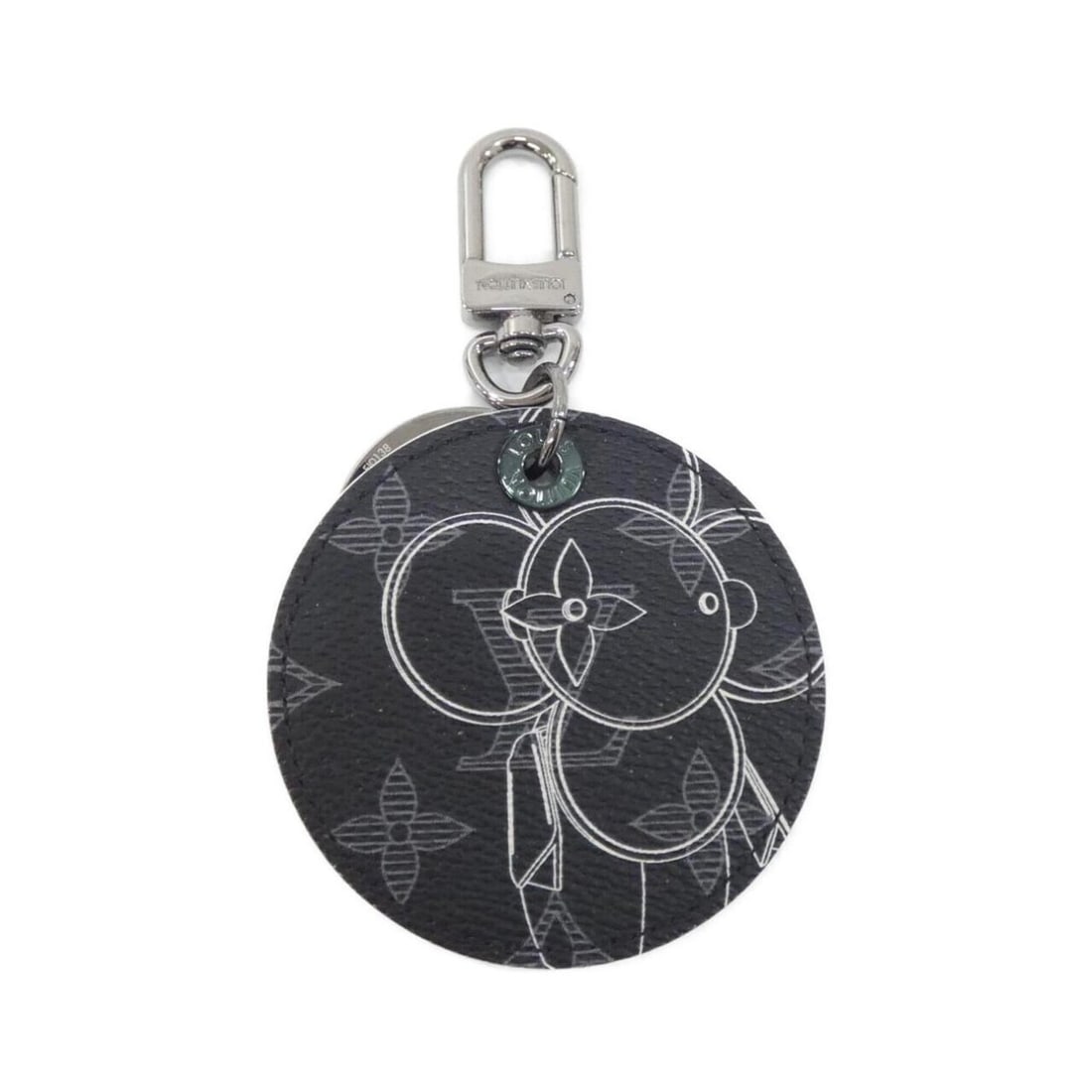 Louis Vuitton Monogram Eclipse Porte Clés Vivienne MP1993 Keyring: --- Catalog ---Category: DesignType: KeyringColor: BlackGender: Men,WomenMaterial: CanvasCategory: GeneralMPN: MP1993Brand: Louis Vuitton--- Item List ---Section: ConditionRanking: Rank A Used - A few