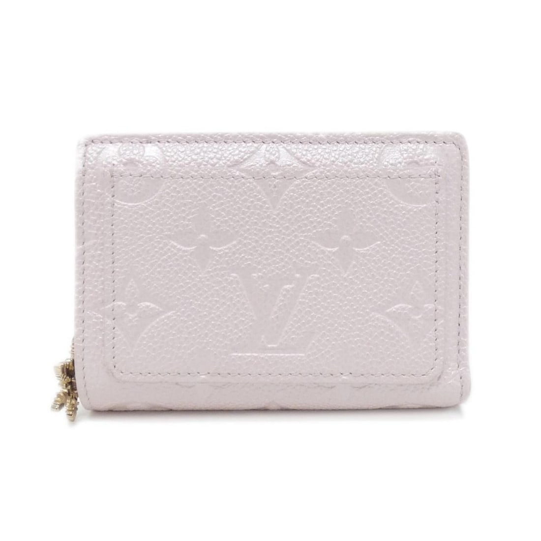 Louis Vuitton Monogram Empreinte Portefeuille Claire M27072 Wallet: --- Catalog ---Category: SizeSize (HxWxD): 8cm x 11cm x 3cm / 3.14'' x 4.33'' x 1.18''Category: DesignType: Wallet (bi-fold)Color: PinkGender: WomenMaterial: Leather Leather/Fur Type: Calf leatherCate