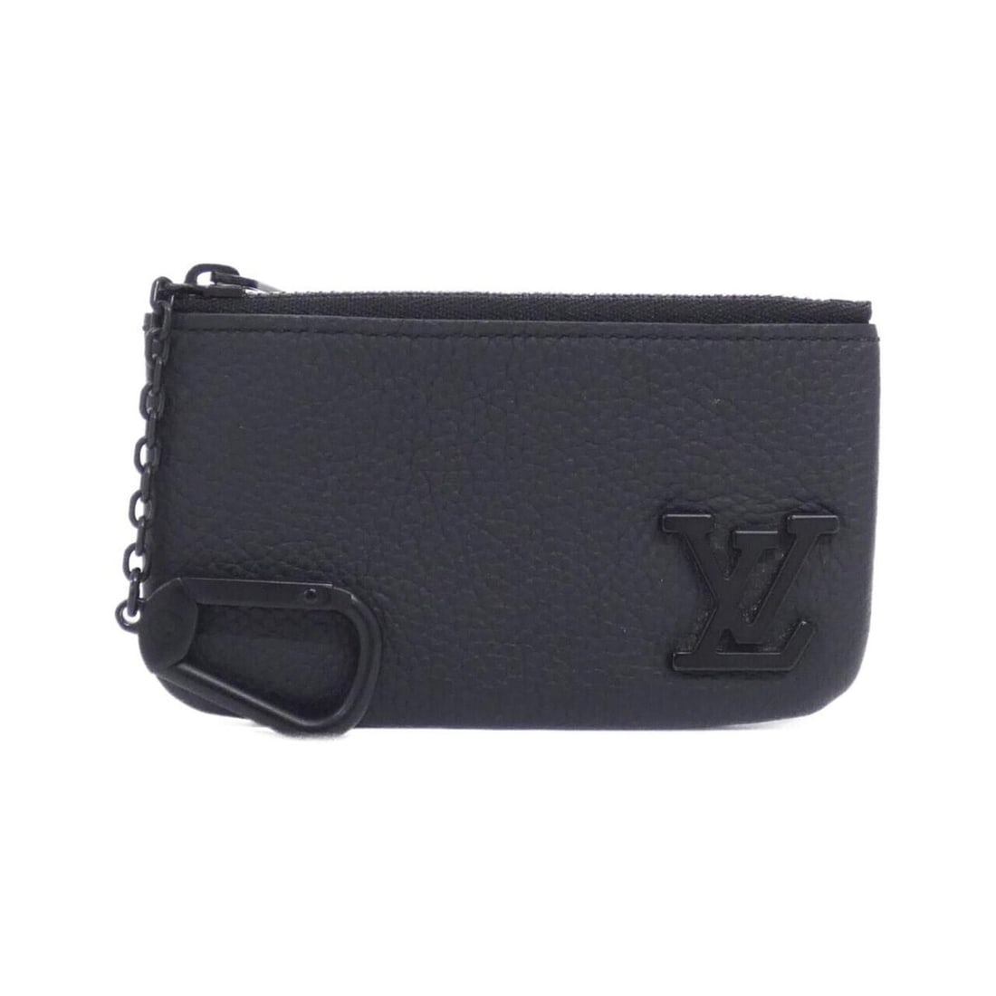 Louis Vuitton LV Aerogram Card Key Case Pochette Clé M81031 Coin &: --- Catalog ---Category: SizeSize (HxWxD): 7cm x 12cm x 1cm / 2.75'' x 4.72'' x 0.39''Category: DesignType: Coin purse/coin caseColor: BlackGender: MenMaterial: Leather Category: GeneralBrand: Louis V