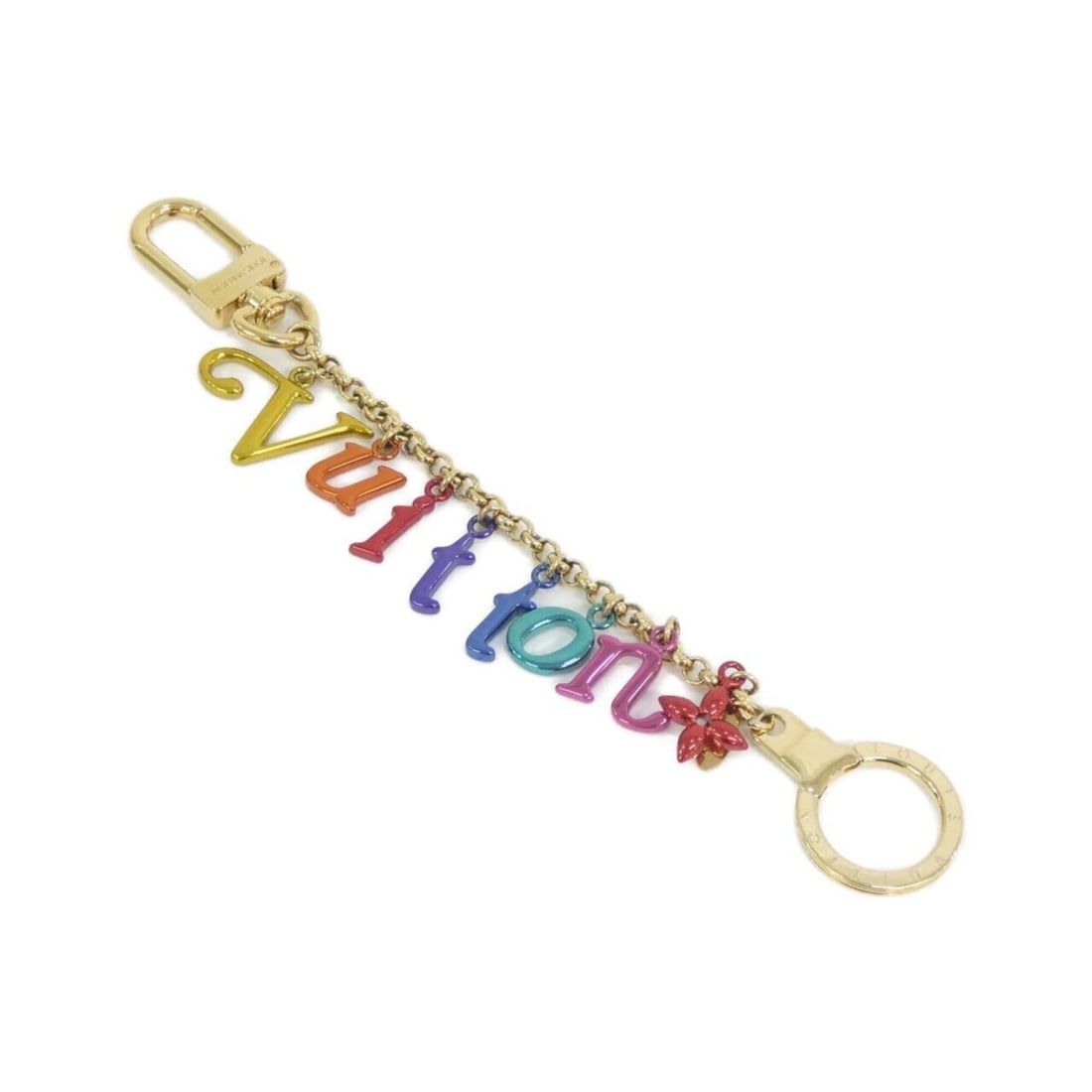 Louis Vuitton Porte Clés Chaine New Wave M67807 Accessory Bag Charm: --- Catalog ---Category: DesignType: Handbag charmColor: FuchsiaGender: Women,MenCategory: GeneralBrand: Louis Vuitton--- Item List ---Section: ConditionRanking: Rank A Used - A few traces of usage, s