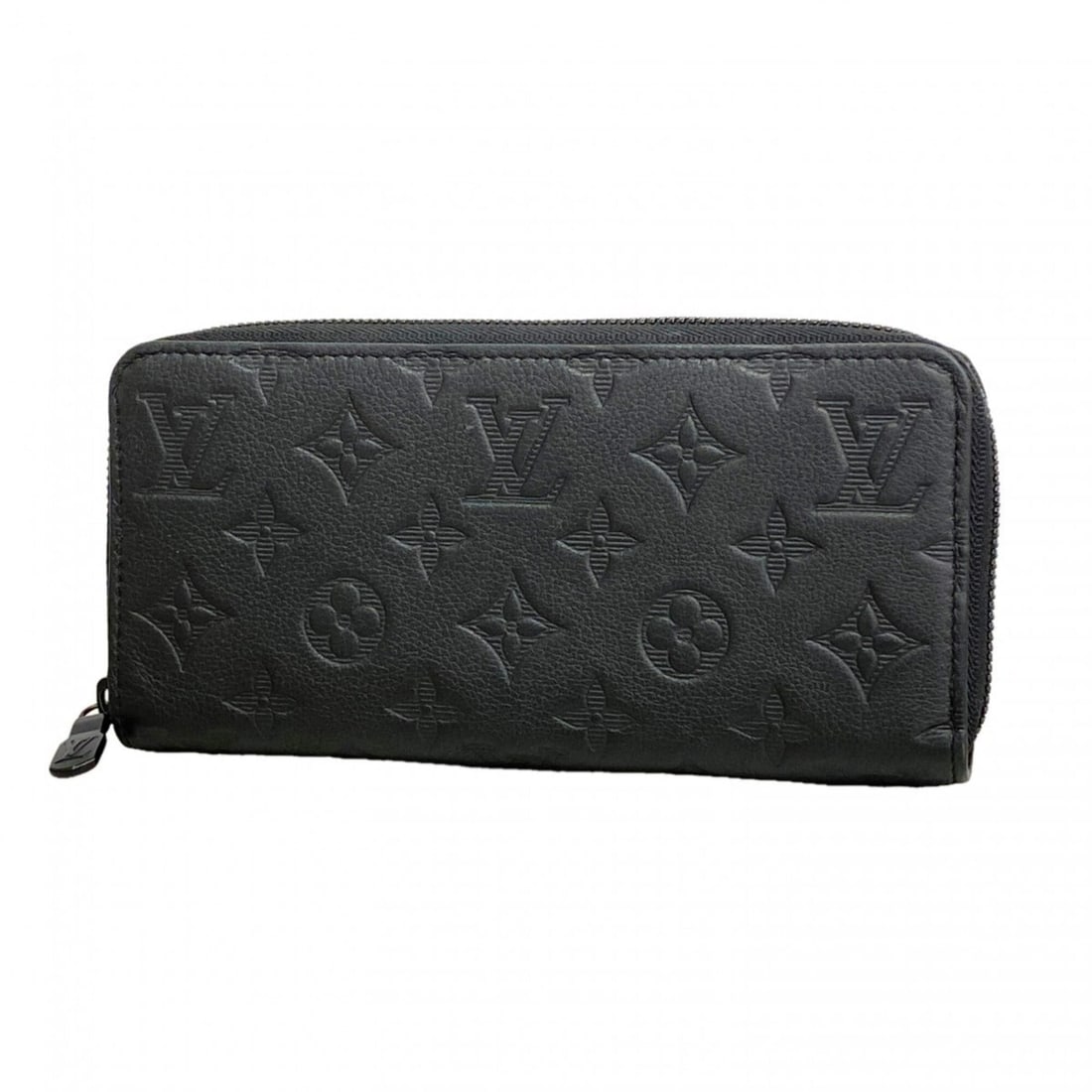 Louis Vuitton Monogram Shadow Zippy Wallet Horizontal Long M80333 Black Men's P3245486 (1 of 7)
