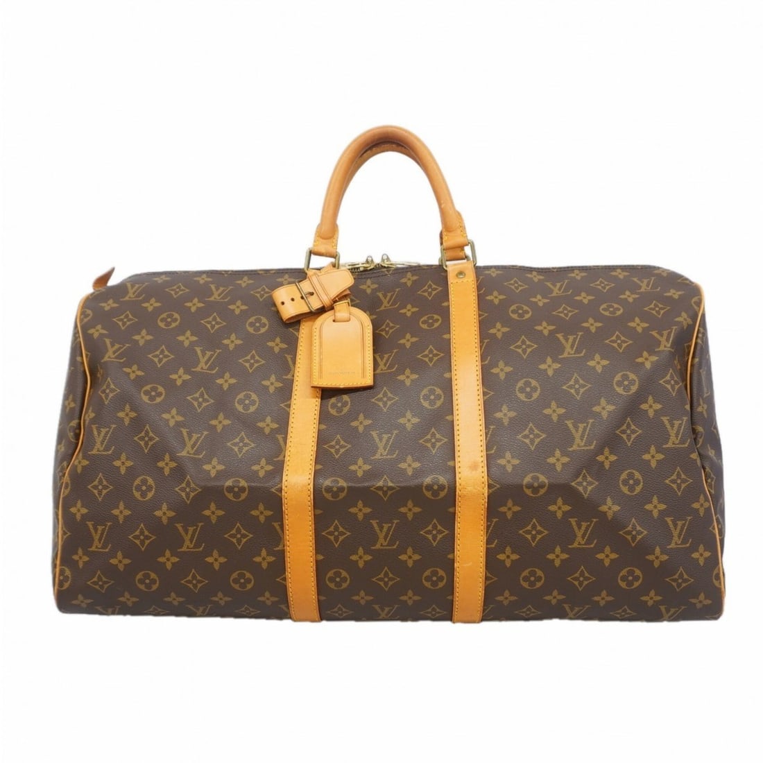 Louis Vuitton Bags - Boston Monogram Keepall 55 M41414 Brown Men's & Women's: --- Catalog ---Category: SizeSize (HxWxD): 31cm x 56cm x 26cm / 12.2'' x 22.04'' x 10.23''Category: DesignType: Boston bagColor: BrownGender: Men,WomenCategory: GeneralMPN: M41414Brand: Louis Vuitton-