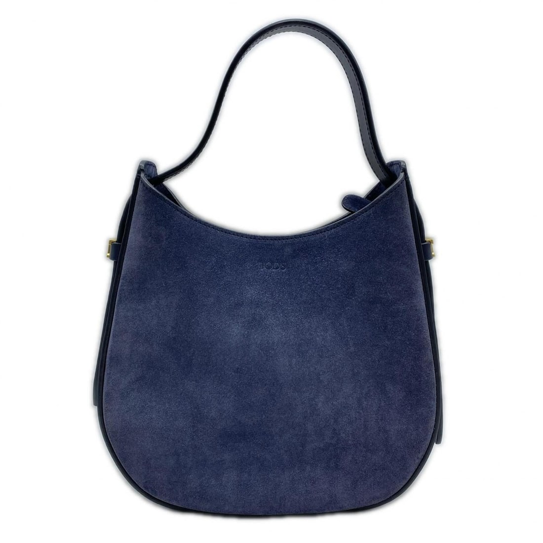 Tod's TOD’S Suede Leather Oboe Small Shoulder Bag - Handbag Navy Women's: --- Catalog ---Category: SizeSize (HxWxD): 23cm x 27cm x 7cm / 9.05'' x 10.62'' x 2.75''Handle Length: 58cm / 22.83''Category: DesignType: Handbag, Shoulder bagColor: NavyGender: WomenClosure: ZipperM