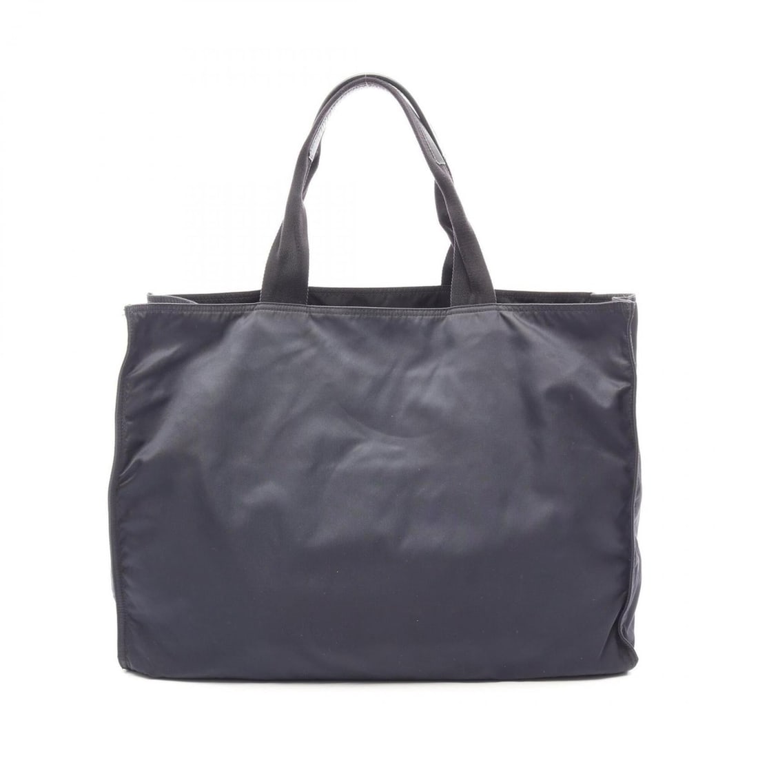 Prada PRADA Tote Bag Handbag Nylon Saffiano Leather Men's Women's Navy Black: --- Catalog ---Category: SizeSize (HxWxD): 33cm x 45cm x 18cm / 12.99'' x 17.71'' x 7.08''Category: DesignType: Handbag, Tote bagColor: Black, NavyGender: Men,WomenMaterial: Nylon , Leather Leather/Fu