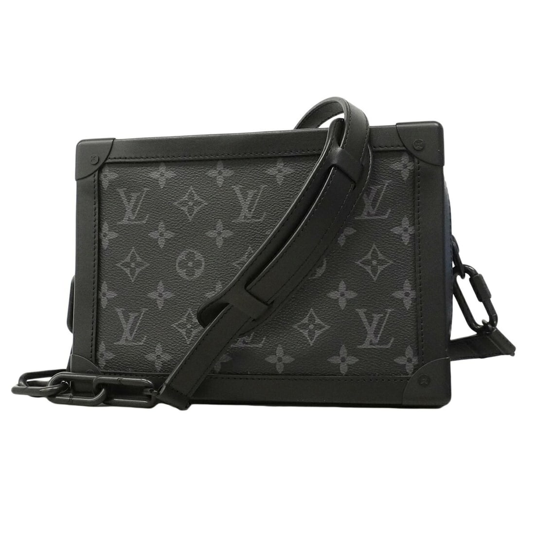 Louis Vuitton Monogram Eclipse Soft Trunk Shoulder Bag M44730 Black Men's: --- Catalog ---Category: SizeSize (HxWxD): 17.5cm x 24.5cm x 10cm / 6.88'' x 9.64'' x 3.93''Category: DesignType: Shoulder bagColor: BlackGender: MenCategory: GeneralMPN: M44730Brand: Louis Vuitton---