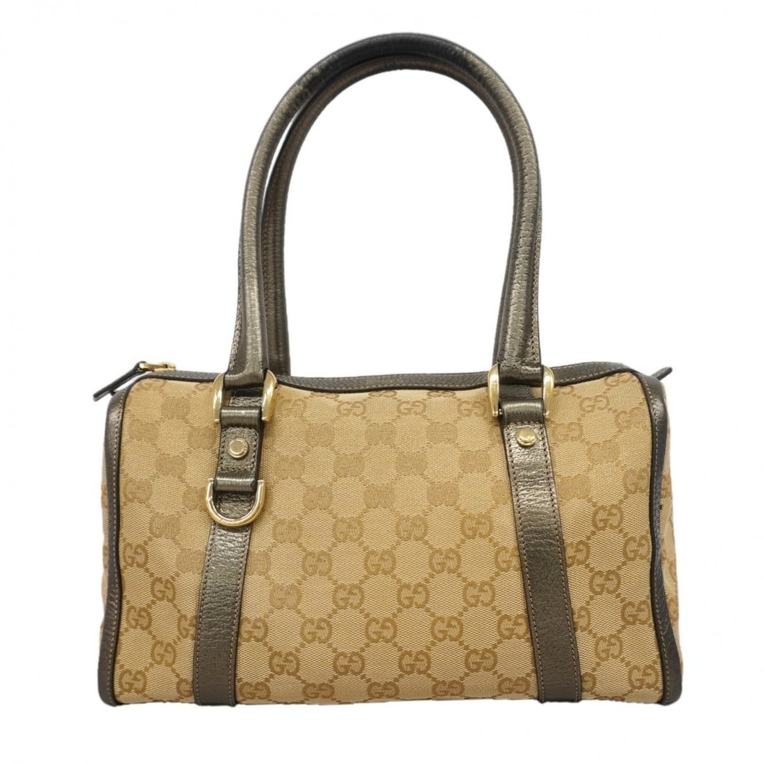 Gucci GG Canvas Abbey Handbag 130942 Brown Champagne Women's: --- Catalog ---Category: SizeSize (HxWxD): 15.5cm x 28cm x 10.5cm / 6.1'' x 11.02'' x 4.13''Category: DesignType: HandbagColor: BrownGender: WomenMaterial: Canvas Hardware Color: Champagne goldCategor