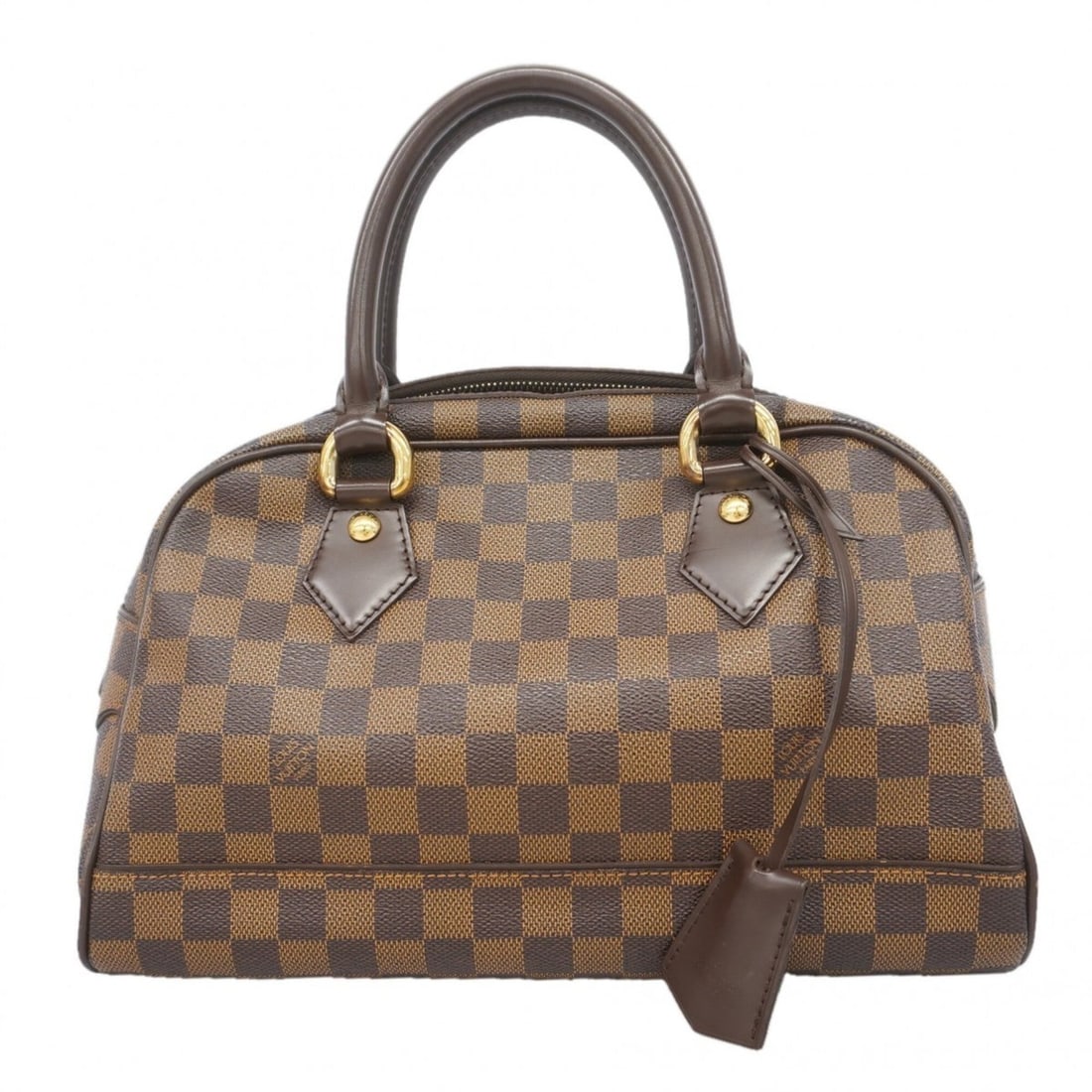 Louis Vuitton Damier Duomo Handbag N60008 Ebene Women's: --- Catalog ---Category: SizeSize (HxWxD): 20cm x 31.5cm x 15cm / 7.87'' x 12.4'' x 5.9''Category: DesignType: HandbagColor: EbeneGender: WomenCategory: GeneralMPN: N60008Brand: Louis Vuitton--- Item 
