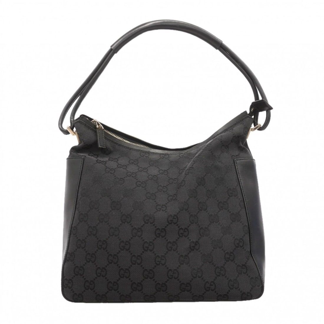 Gucci Shoulder Bag GG Canvas 001 3766 Black Women's: --- Catalog ---Category: SizeSize (HxWxD): 23.5cm x 25cm x 9.5cm / 9.25'' x 9.84'' x 3.74''Category: DesignType: Shoulder bagColor: BlackGender: WomenMaterial: Canvas Hardware Color: SilverCategory: G