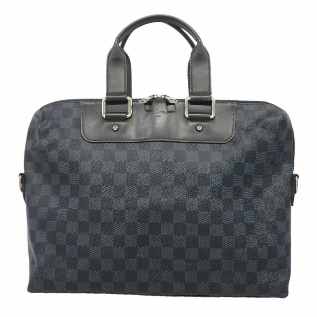 Louis Vuitton Damier Cobalt Portedocument Jour N42241 Navy Black Men's Bag: --- Catalog ---Category: SizeSize (HxWxD): 28.5cm x 36cm x 6cm / 11.22'' x 14.17'' x 2.36''Category: DesignType: BriefcaseColor: Black, NavyGender: MenCategory: GeneralMPN: N42241Brand: Louis Vuitton-
