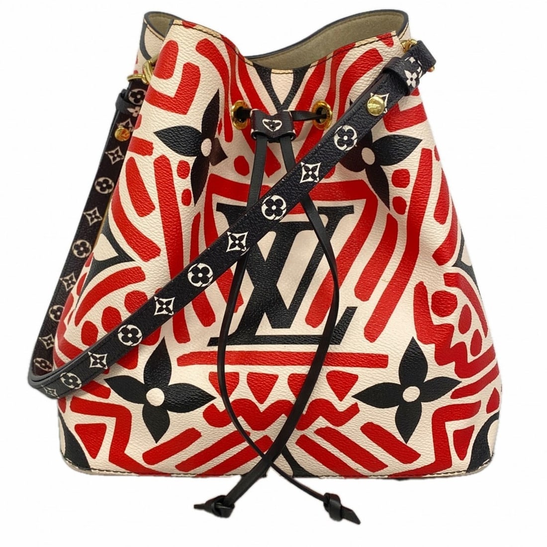 Louis Vuitton Monogram Giant NeoNoe Shoulder Bag M45362 Crème Rouge (Women's): --- Catalog ---Category: SizeSize (HxWxD): 26cm x 26cm x 17cm / 10.23'' x 10.23'' x 6.69''Category: DesignType: Shoulder bagColor: Red colorGender: WomenCategory: GeneralMPN: M45362Brand: Louis Vuitto