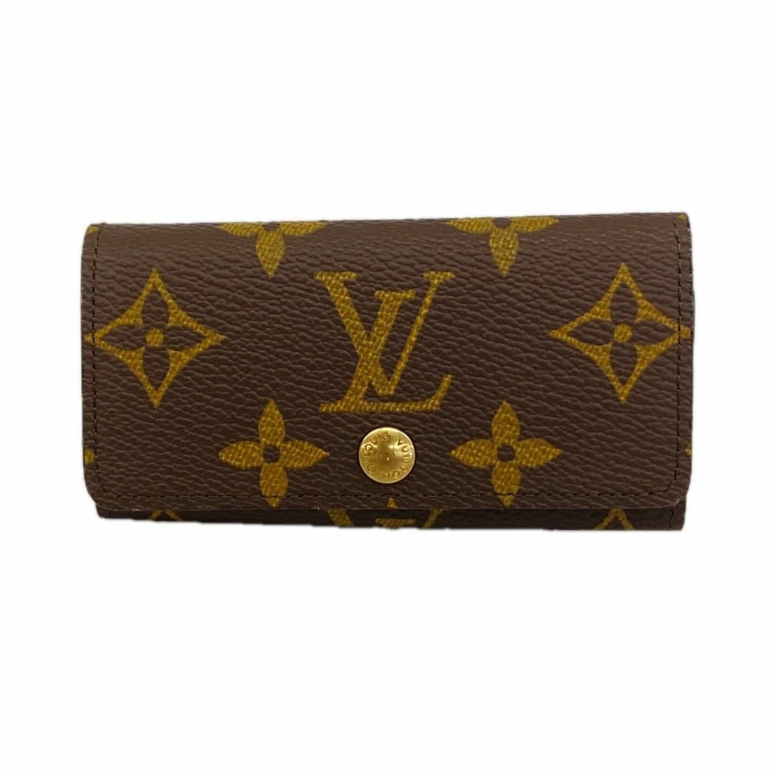Louis Vuitton Accessory Key Case Monogram Multicles 4 M69517 Brown Men's Women's (1 of 14)