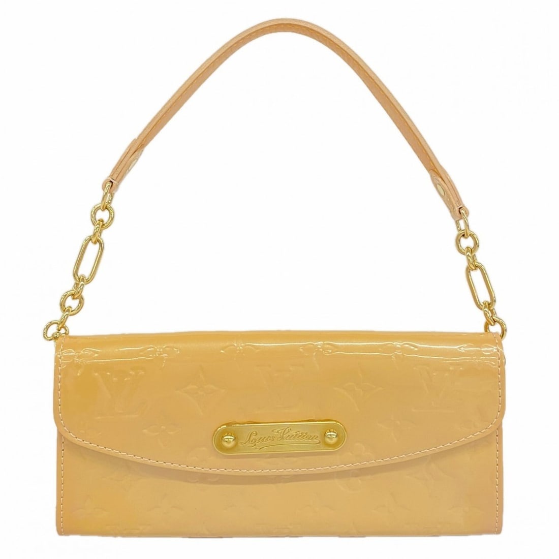 Louis Vuitton Vernis Sunset Boulevard handbag M91626 Rose Florentine (Women's): --- Catalog ---Category: SizeSize (HxWxD): 11.5cm x 24cm x 2.5cm / 4.52'' x 9.44'' x 0.98''Category: DesignType: HandbagColor: Rose florentinGender: WomenCategory: GeneralMPN: M91626Brand: Louis Vuitt