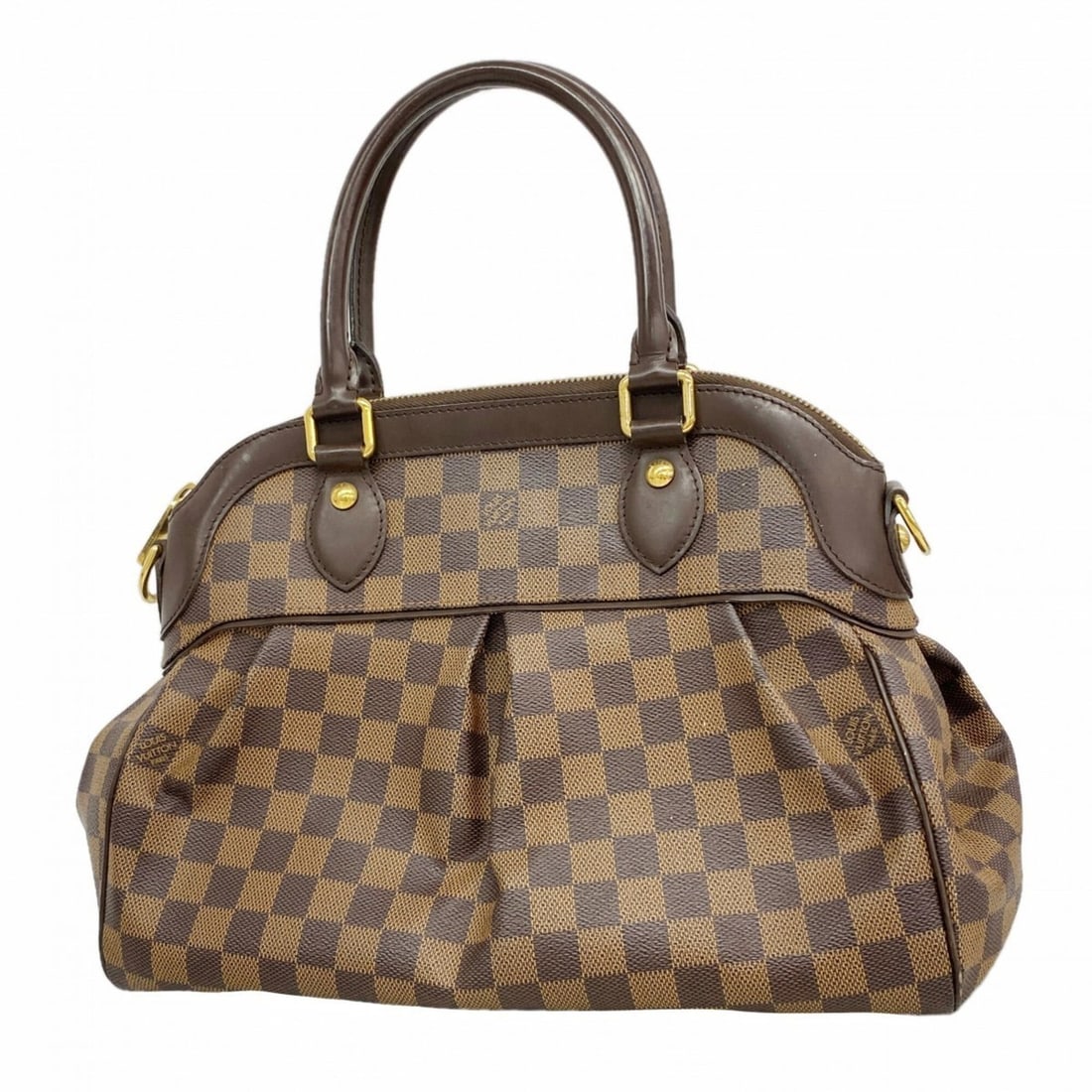 Louis Vuitton Damier Trevi PM Handbag N51997 Ebene Women's: --- Catalog ---Category: SizeSize (HxWxD): 24cm x 34cm x 14cm / 9.44'' x 13.38'' x 5.51''Category: DesignType: HandbagColor: EbeneGender: WomenCategory: GeneralMPN: N51997Brand: Louis Vuitton--- Item 