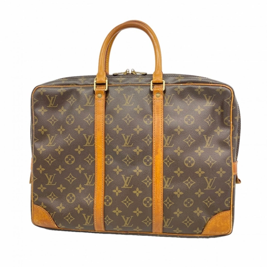 Louis Vuitton Monogram Port Document Voyage Bag M40226 Brown Men's: --- Catalog ---Category: SizeSize (HxWxD): 30cm x 41cm x 5.5cm / 11.81'' x 16.14'' x 2.16''Category: DesignType: BriefcaseColor: BrownGender: MenCategory: GeneralMPN: M40226Brand: Louis Vuitton--- Ite