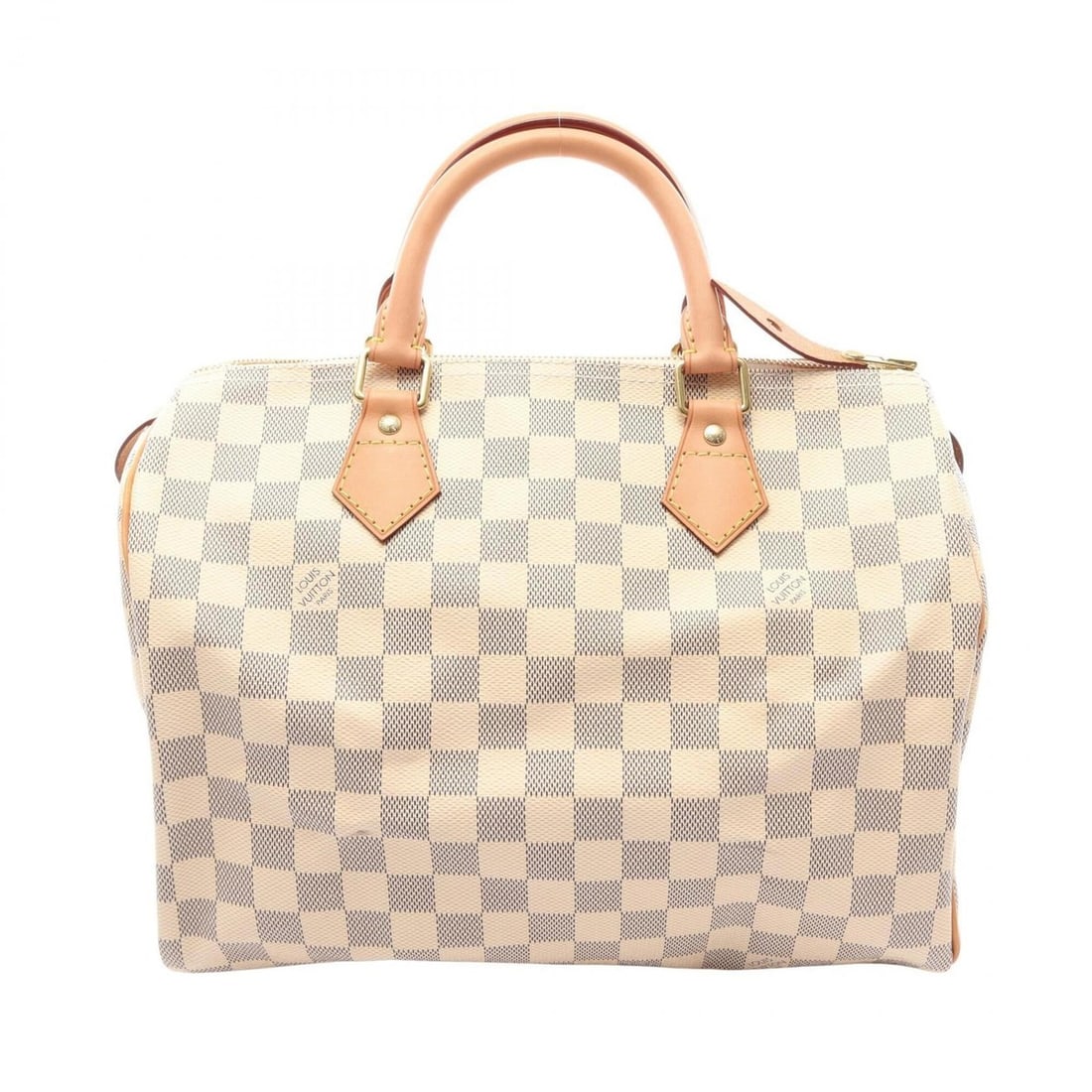 Louis Vuitton Speedy 30 Damier Azur Handbag, Coated Canvas Leather, Women's, White (N41533): --- Catalog ---Category: SizeSize (HxWxD): 22cm x 30cm x 17cm / 8.66'' x 11.81'' x 6.69''Category: DesignType: HandbagColor: WhiteGender: WomenMaterial: PVC , Leather Category: GeneralMPN: N41533Brand