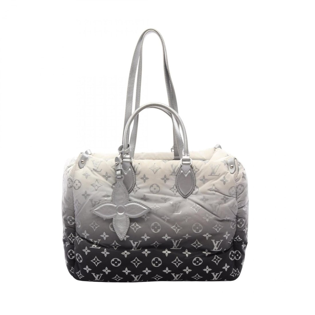 Louis Vuitton OnTheGo MM 2WAY LV SKI Tote Bag Handbag Nylon Leather Women's Gray Multicolor M11847: --- Catalog ---Category: SizeSize (HxWxD): 26cm x 34cm x 15cm / 10.23'' x 13.38'' x 5.9''Category: DesignType: Handbag, Tote bagColor: Gray, Multi-colorGender: WomenMaterial: Nylon , Leather Category: