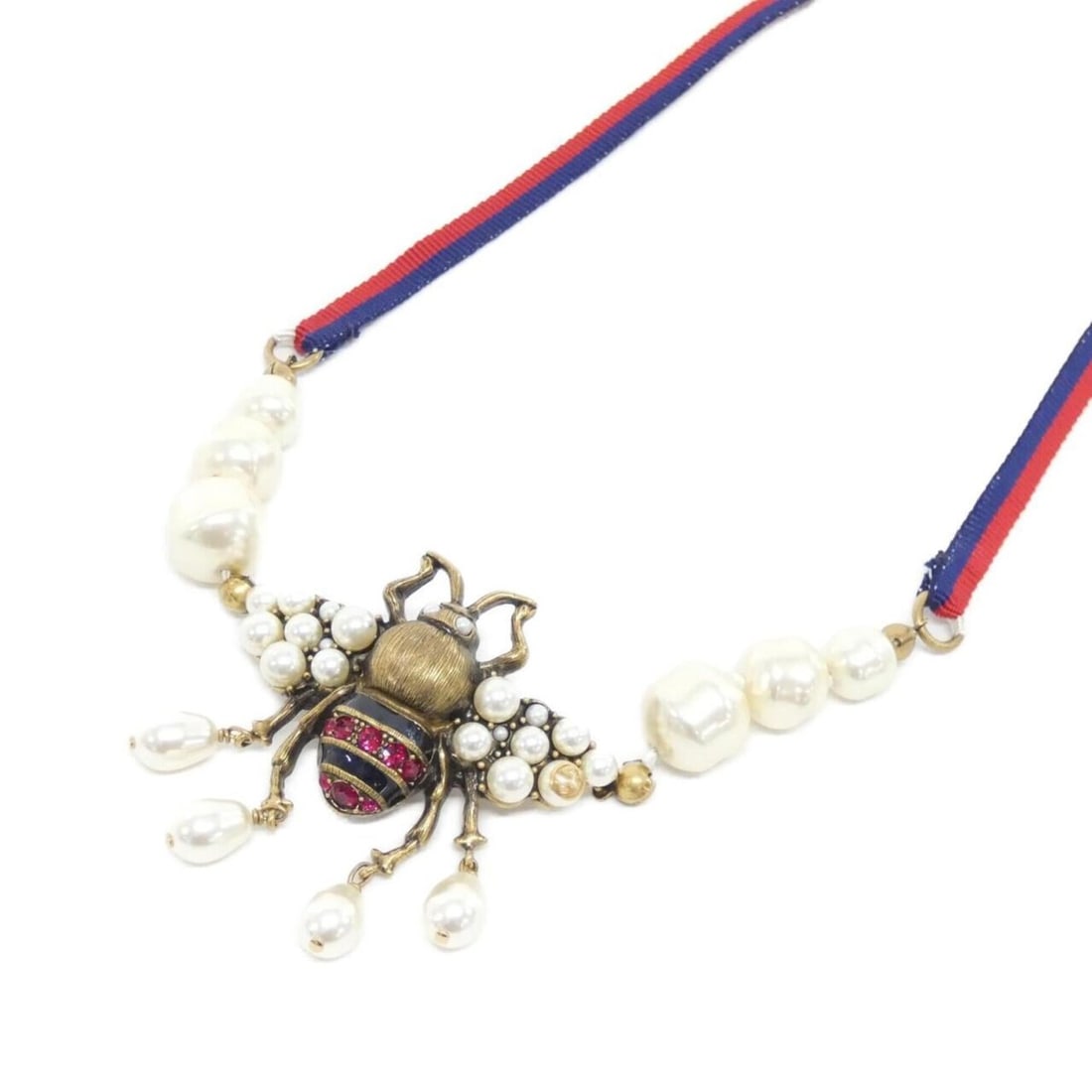 Gucci 527133 J2D53 Necklace: --- Catalog ---Category: SizePendant Size: 60mm x 65mm / 2.36'' x 2.55''Neck Circumference: 85 cm / 33.46''Category: DesignColor: Blue, Red color, WhiteGender: WomenNecklace Type: NecklaceCategory: Ge