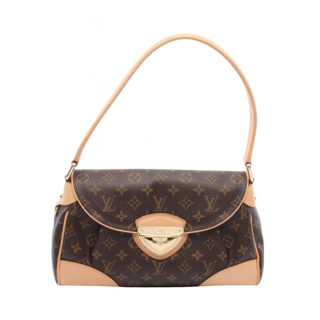 Louis Vuitton Beverly MM Monogram Shoulder Bag/Handbag, Coated Canvas and Leather, Women's, Brown,: --- Catalog ---Category: SizeSize (HxWxD): 19cm x 33cm x 12cm / 7.48'' x 12.99'' x 4.72''Category: DesignType: Handbag, Shoulder bagColor: Brown, MonogramGender: WomenMaterial: Monogram , Leather Cate