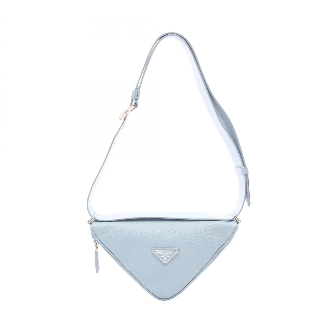 Prada Saffiano Leather Shoulder Bag/Handbag, Blue, 2VL039: --- Catalog ---Category: SizeSize (HxWxD): 15cm x 25cm x 6.5cm / 5.9'' x 9.84'' x 2.55''Category: DesignType: Handbag, Shoulder bagColor: BlueGender: WomenMaterial: Leather Leather/Fur Type: Saffiano 
