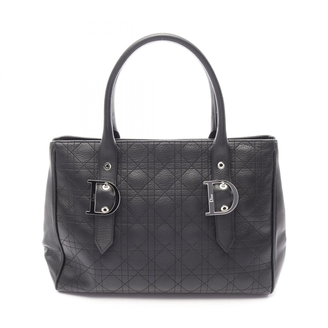 Christian Dior Dior Cannage Tote Bag Handbag Leather Women's Black: --- Catalog ---Category: SizeSize (HxWxD): 27cm x 36cm x 13.5cm / 10.62'' x 14.17'' x 5.31''Category: DesignType: Handbag, Tote bagColor: BlackGender: WomenMaterial: Leather Category: GeneralBrand: Ch
