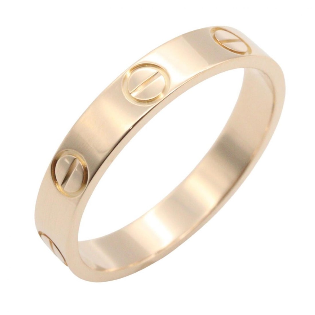 Cartier Mini Love Ring, 18K Pink Gold (PG), Women's Tone, B4085200: --- Catalog ---Category: SizeJP Size: 11US Size: 6Category: DesignType: Band ringColor: GoldGender: WomenMaterial: Pink gold (18K)Category: GeneralMPN: B4085200Brand: Cartier--- Item List ---Section: 