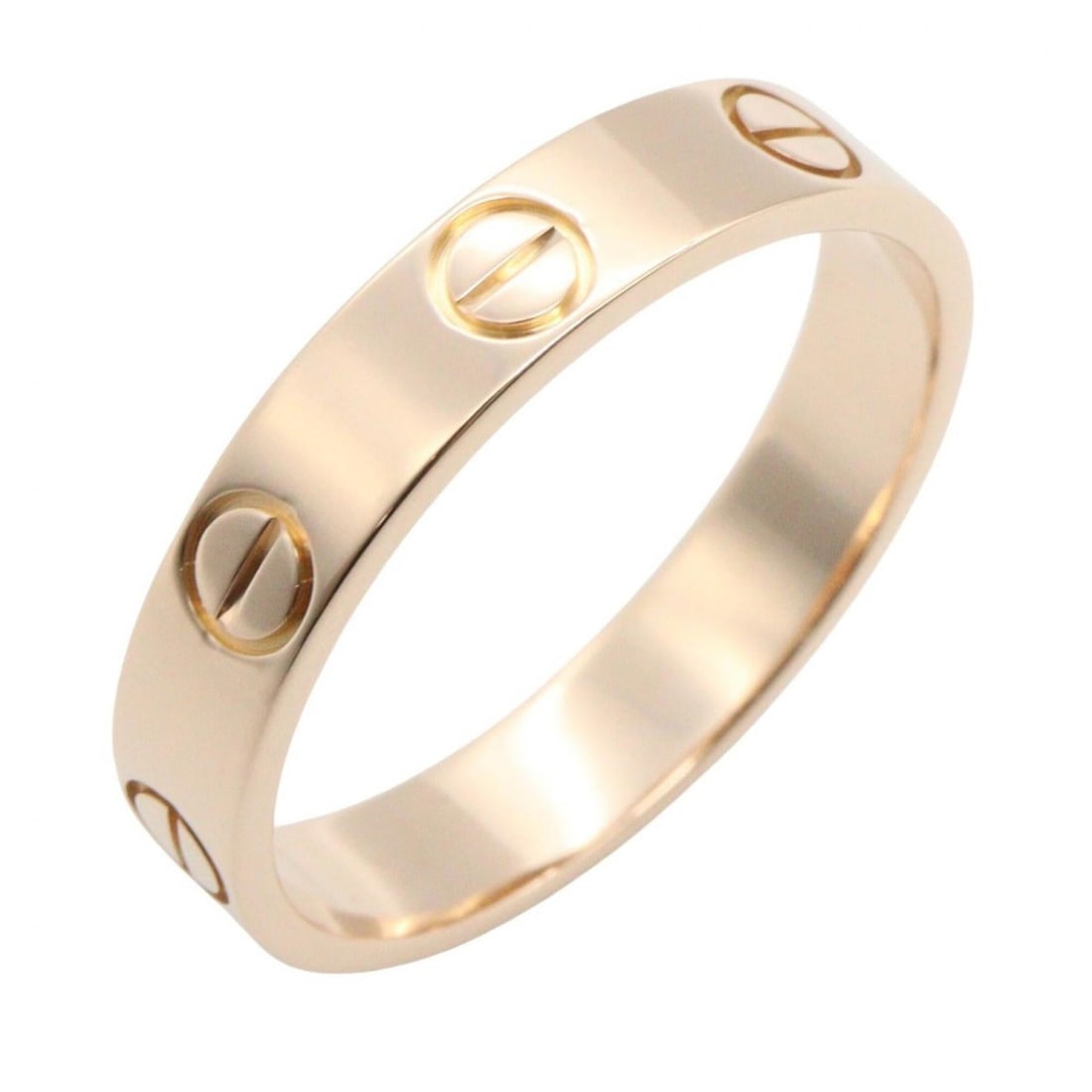 Cartier Mini Love Ring, 18K Pink Gold (PG), Women's Tone, B4085000: --- Catalog ---Category: SizeJP Size: 10US Size: 5.5Category: DesignType: Band ringColor: GoldGender: WomenMaterial: Pink gold (18K)Category: GeneralMPN: B4085000Brand: Cartier--- Item List ---Section