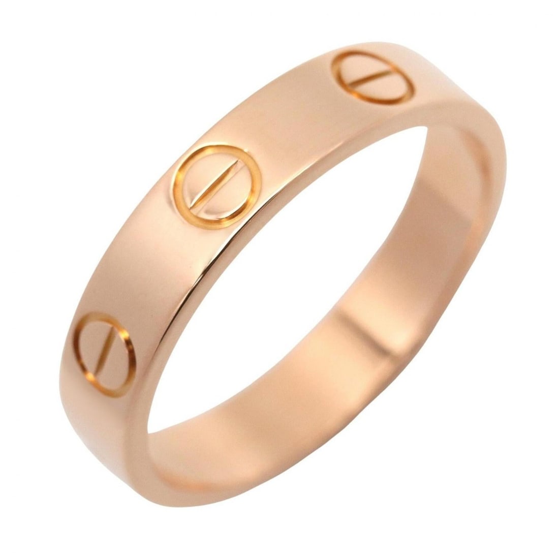 Cartier Mini Love Ring, 18K Pink Gold (PG), Men's/Women's, Tone, B4085200: --- Catalog ---Category: SizeJP Size: 8.5US Size: 4.5Category: DesignType: Band ringColor: GoldGender: Men,WomenMaterial: Pink gold (18K)Category: GeneralMPN: B4085200Brand: Cartier--- Item List ---Se