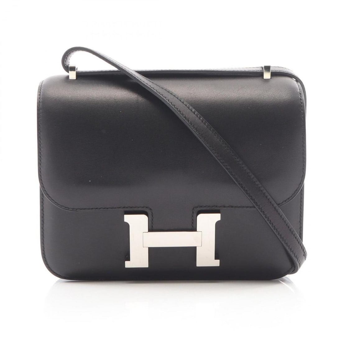 Hermes Constance 3 Mini Shoulder Bag/Handbag, Veau Swift Leather, Women's, Black, 061677CK: --- Catalog ---Category: SizeSize (HxWxD): 15cm x 18cm / 5.9'' x 7.08''Category: DesignType: Handbag, Shoulder bagColor: BlackGender: WomenMaterial: Swift leather Category: GeneralMPN: 061677CKBrand: 