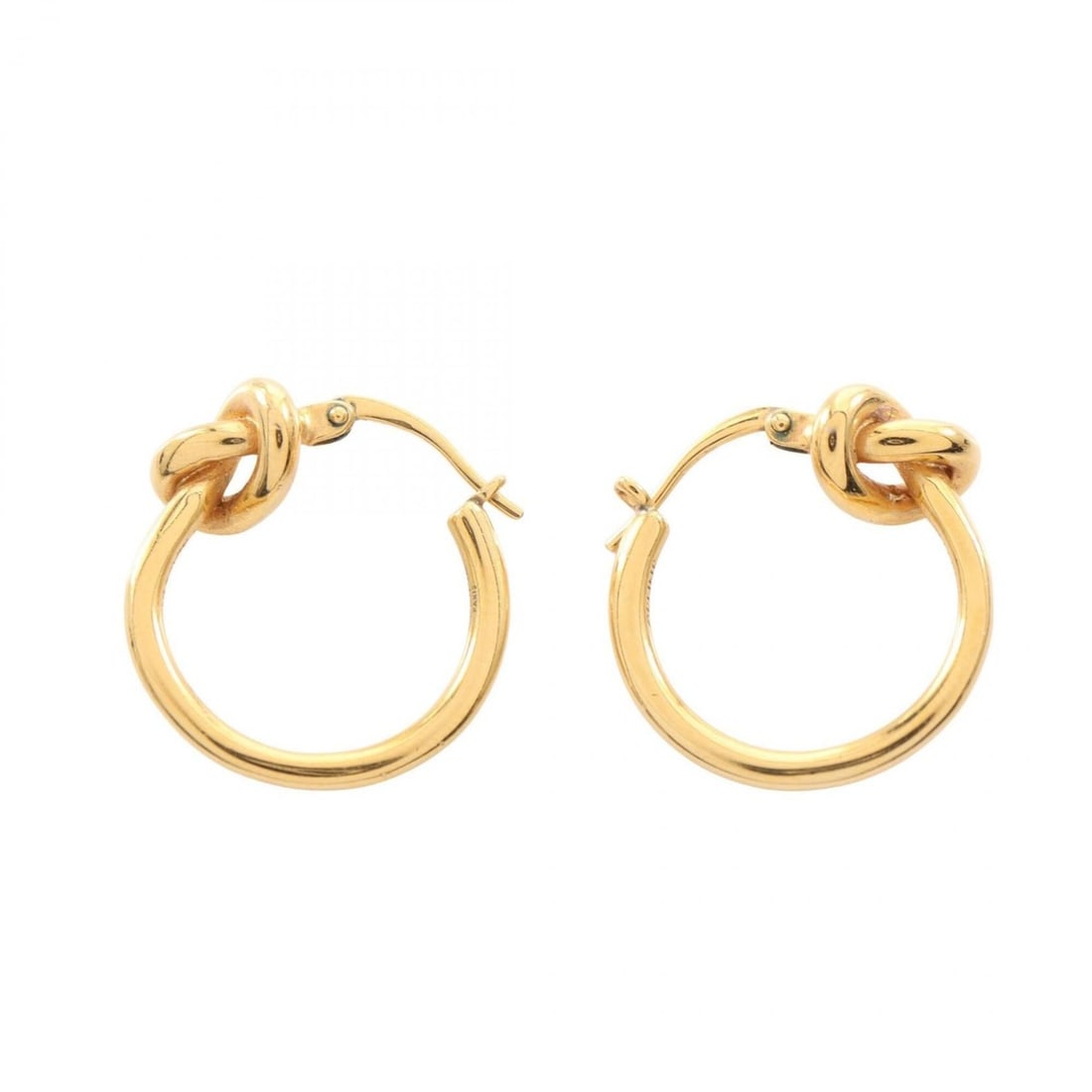 Celine Knot Hoop Earrings, Gold Plated (GP), Women's, Tone: --- Catalog ---Category: SizeSize (HxWxD): 23.00mm x 8.00mm / 0.91'' x 0.31''Category: DesignType: Hoop earringsColor: GoldGender: WomenMaterial: Gold platingCategory: GeneralBrand: Celine--- Item Lis