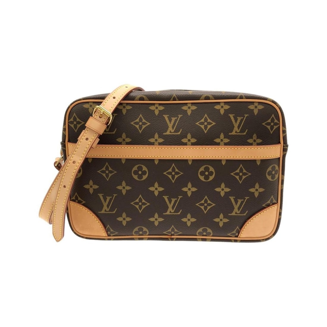 Louis Vuitton Monogram Trocadero 27cm M51274 Shoulder Bag: --- Catalog ---Category: SizeSize (HxWxD): 18cm x 27cm x 7cm / 7.08'' x 10.62'' x 2.75''Category: DesignType: Shoulder bagColor: MarronGender: Women,MenMaterial: Coated canvas Category: GeneralBrand: 