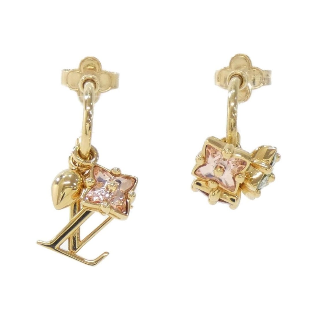 Louis Vuitton Bouclédreilles Hoop Earrings M00787 (1 of 11)