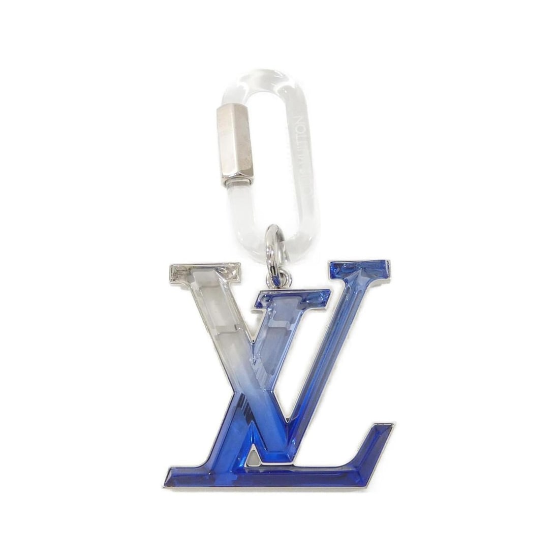 Louis Vuitton Bijou Sac LV Prism MP2365 Keychain: --- Catalog ---Category: DesignType: KeyringColor: Blue, SilverGender: Men,WomenCategory: GeneralMPN: MP2365Brand: Louis Vuitton--- Item List ---Section: ConditionRanking: Rank A Used - A few traces o