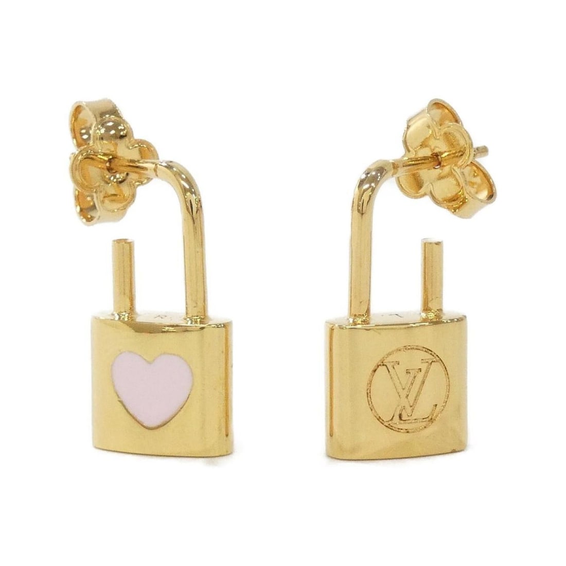 Louis Vuitton Caduna Heart Earrings M01420: --- Catalog ---Category: SizeSize (HxWxD): 20.00mm x 10.00mm / 0.79'' x 0.39''Category: DesignType: Stud earringsColor: Gold, RoseGender: WomenCategory: GeneralMPN: M01420Brand: Louis Vuitton--- Item 