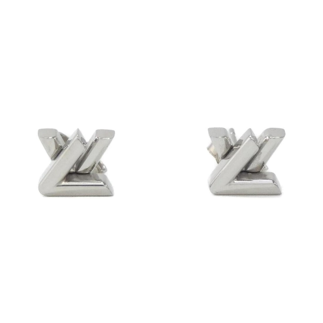 Louis Vuitton Earrings GO-14 M01870: --- Catalog ---Category: SizeSize (HxWxD): 10.00mm x 10.00mm / 0.39'' x 0.39''Category: DesignType: Stud earringsColor: SilverGender: Men,WomenCategory: GeneralMPN: M01870Brand: Louis Vuitton--- Item 