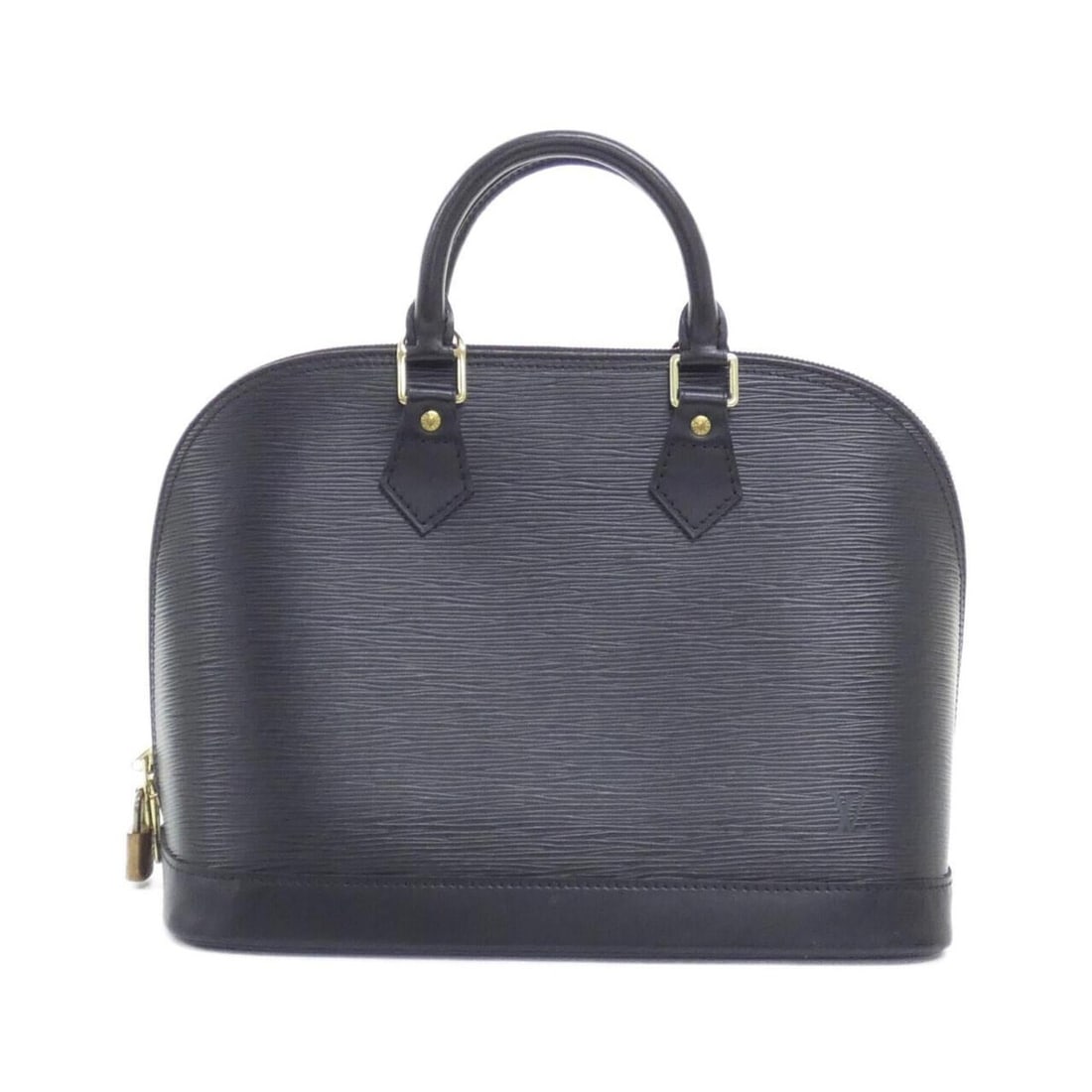 Louis Vuitton Epi Alma PM M52142 Handbag: --- Catalog ---Category: SizeSize (HxWxD): 24cm x 32cm x 16cm / 9.44'' x 12.59'' x 6.29''Category: DesignType: HandbagColor: BlackGender: WomenMaterial: Leather Leather/Fur Type: CalfskinCategory: Gen