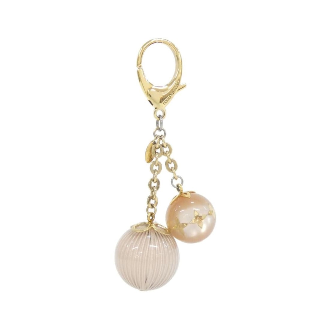 Louis Vuitton Accessory Bag Charm Monogram Ball M66981 Keyring: --- Catalog ---Category: DesignType: Handbag charmColor: GoldGender: Women,MenCategory: GeneralMPN: M66981Brand: Louis Vuitton--- Item List ---Section: ConditionRanking: Rank A Used - A few traces of