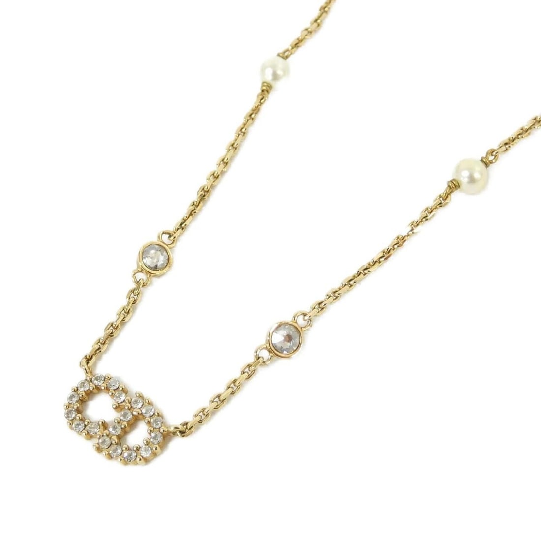 Christian Dior Claire Di Lune N1033CDLCY Necklace: --- Catalog ---Category: SizePendant Size: 8mm x 15mm / 0.31'' x 0.59''Neck Circumference: 39 cm - 42 cm / 15.35'' - 16.53''Category: DesignColor: Clear, Gold, WhiteGender: WomenNecklace Type: Necklac