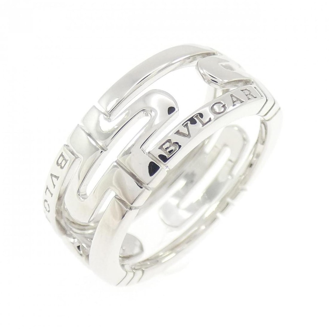 Bvlgari Parentesi Small Ring: --- Catalog ---Category: SizeUS Size: 6.5Brand Size: 52Category: DesignType: Band ringGender: WomenMaterial: White gold (18K)Category: GeneralMPN: AN853984Brand: Bvlgari--- Item List ---Section: Condi