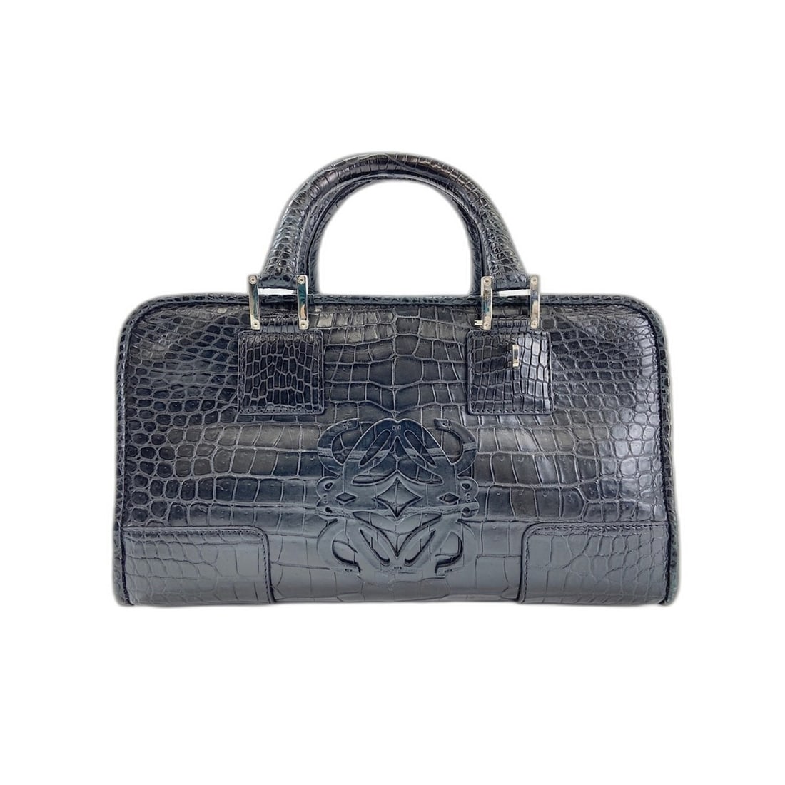 LOEWE Amazona 28 Handbag, Black - 2