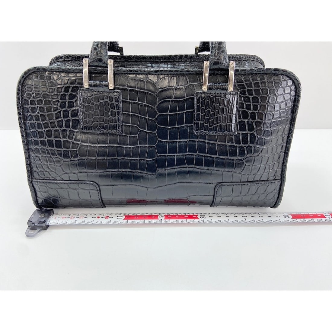 LOEWE Amazona 28 Handbag, Black - 4