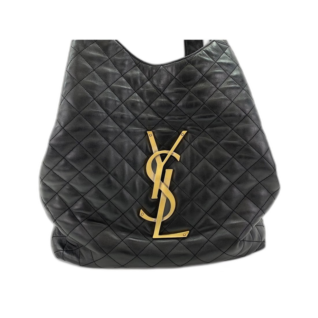 YVES SAINT LAURENT Icare Maxi Shopping Bag Tote Lambskin Black: --- Catalog ---Category: SizeSize (HxWxD): 40cm x 57cm x 6cm / 15.74'' x 22.44'' x 2.36''Category: DesignType: Tote bagColor: BlackGender: WomenMaterial: Leather Category: GeneralBrand: Yves Saint