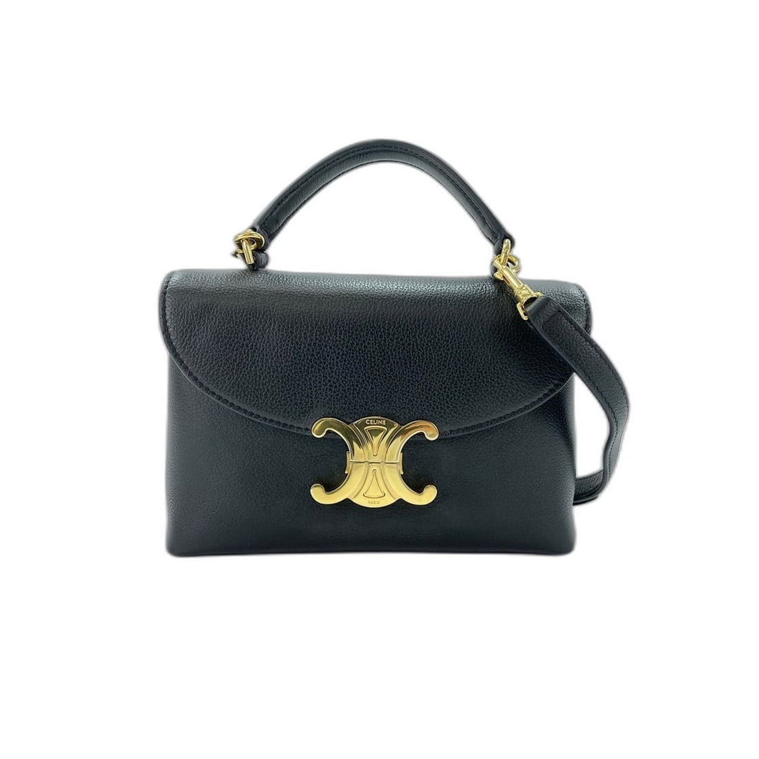 CELINE Teen Nino Shoulder Bag, Black: --- Catalog ---Category: SizeSize (HxWxD): 13cm x 21cm x 8cm / 5.11'' x 8.26'' x 3.14''Category: DesignType: Shoulder bagColor: BlackGender: WomenCategory: GeneralBrand: Celine--- Item List
