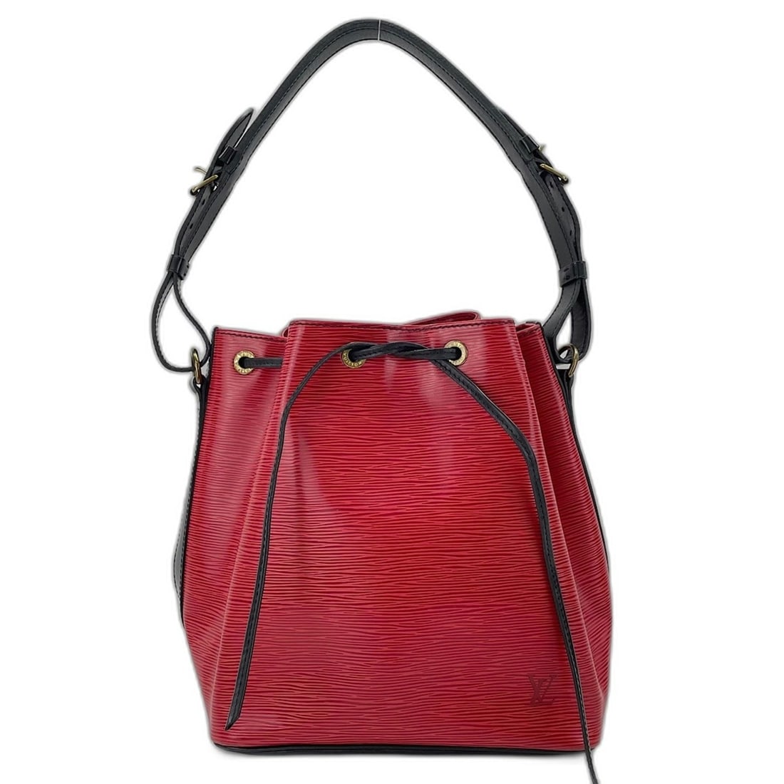 LOUIS VUITTON Petit Noé Shoulder Bag, Red (1 of 11)
