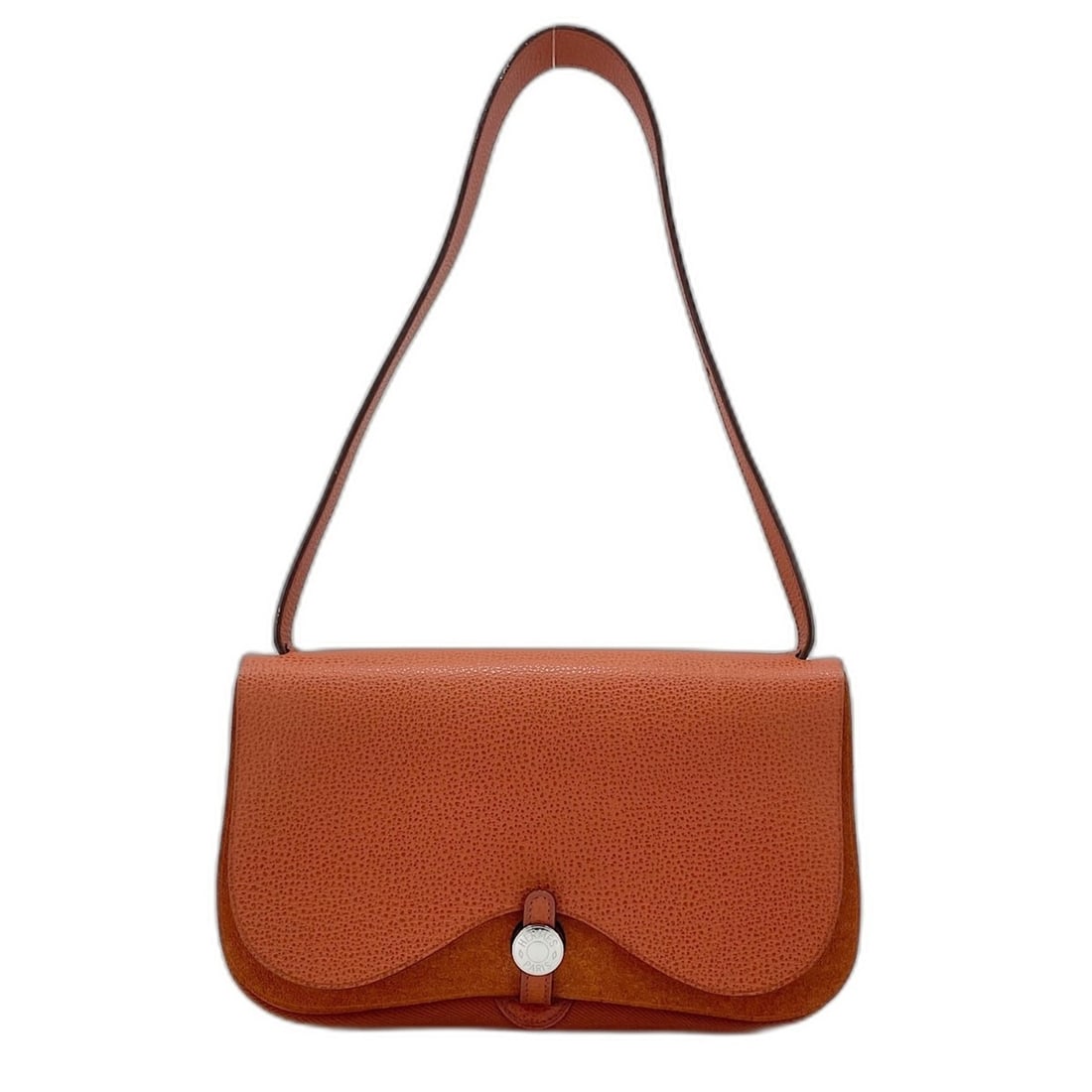 HERMES Sac Colorado PM Shoulder Bag, Orange: --- Catalog ---Category: SizeSize (HxWxD): 13cm x 22cm x 5cm / 5.11'' x 8.66'' x 1.96''Category: DesignType: Shoulder bagColor: OrangeGender: WomenCategory: GeneralBrand: Hermes--- Item List ---Sectio