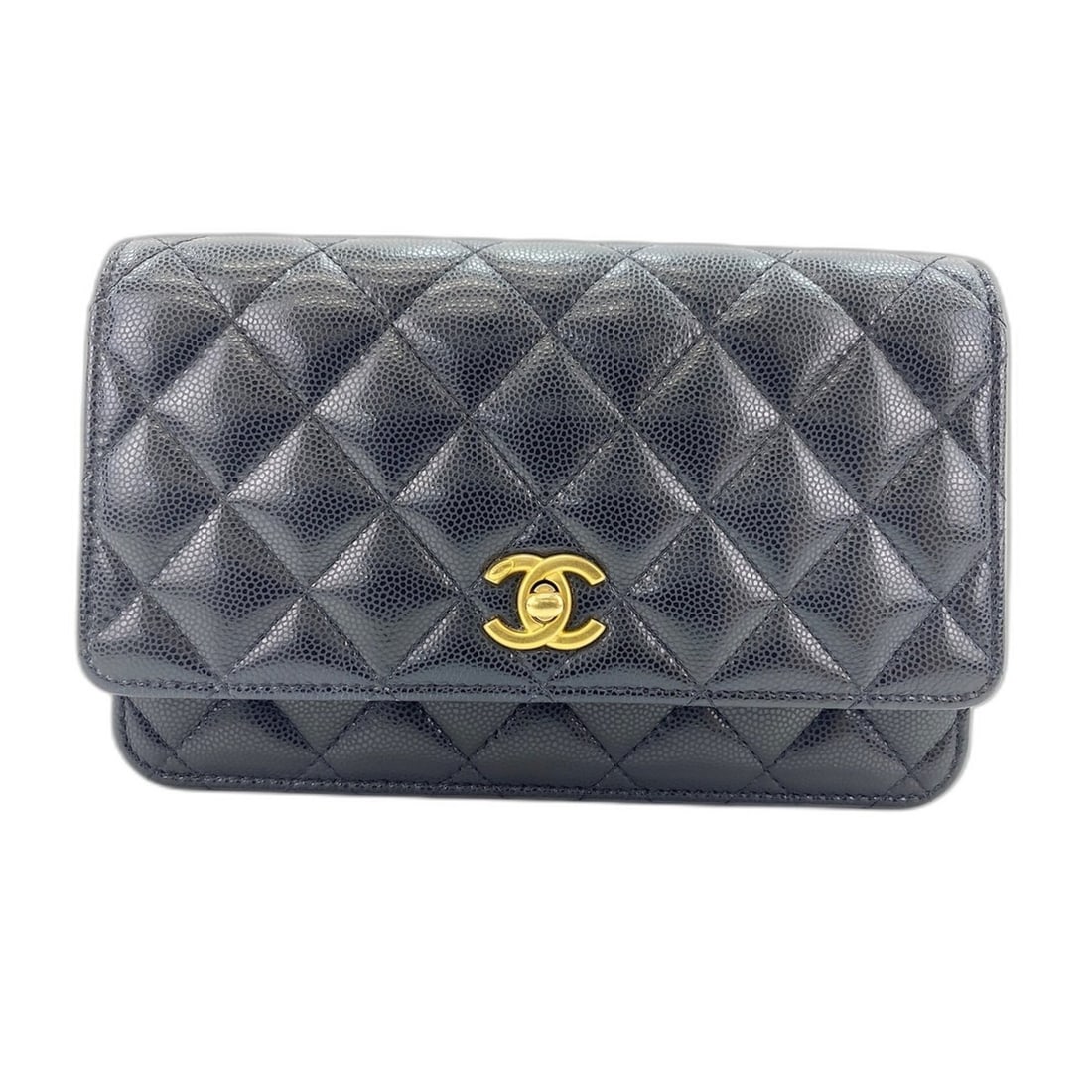 CHANEL Matelassé Shoulder Bag, Black (1 of 16)