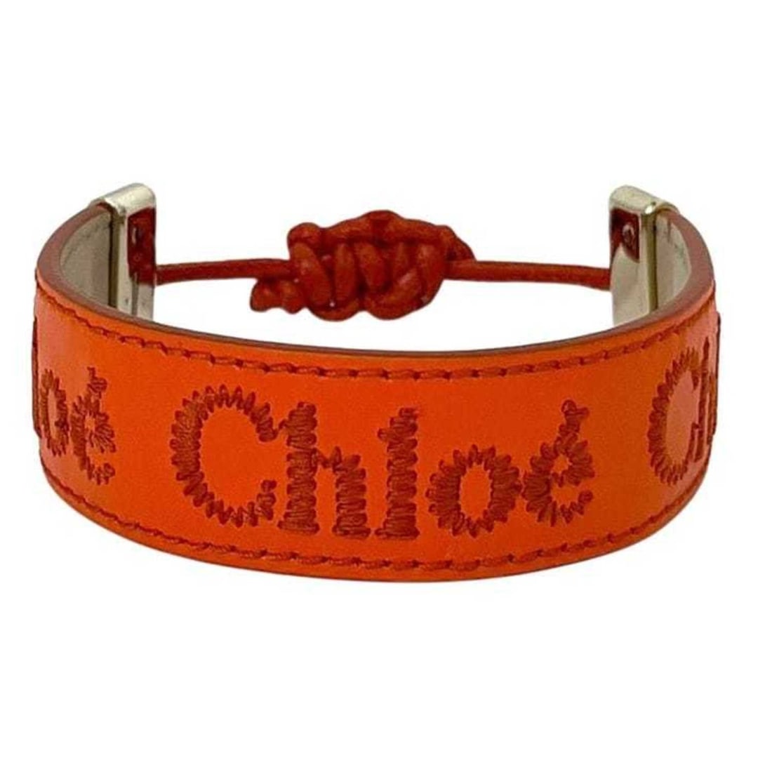 Chloé Chloe Woody Bracelet CHC23UFB19CHO820TU Leather Orange Women's: --- Catalog ---Category: SizeLength: 16.5cm - 21cm / 6.49'' - 8.26''Category: DesignType: Charm braceletColor: OrangeGender: WomenMaterial: LeatherCategory: GeneralMPN: CHC23UFB19CHO820TUBrand: Chloé